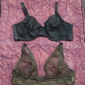 Bundle-Gray 36C Bra/Bralette 36C